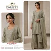 Zorista 11047 A To D Hunai Silk With Bits Work Readymade Suits